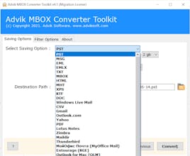 Advik MBOX to PST Converter gallery image