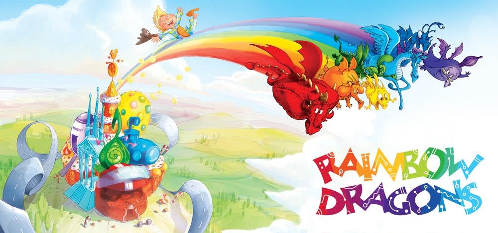 Book for Kids: The Rainbow Dragons and Little Sleepy gallery image