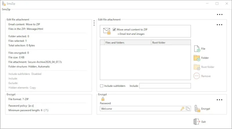 SmsZip screenshot 5