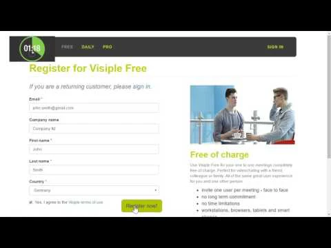 Visiple Free Video Meetings & Collaboration