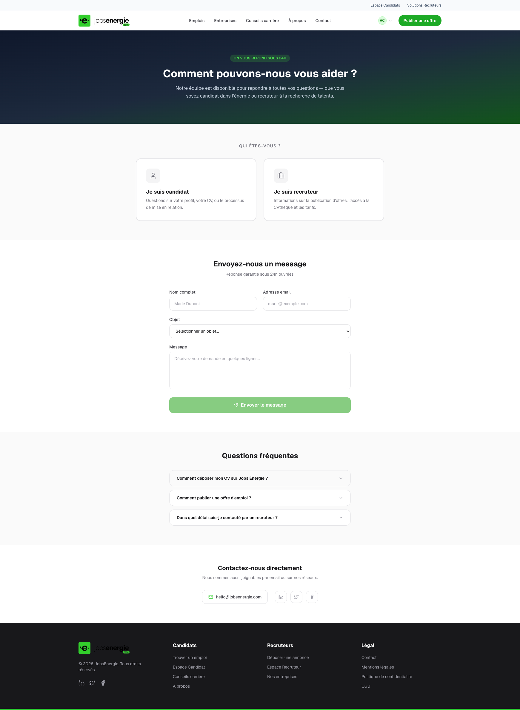 Jobs Énergie — Energy Careers Job Board gallery image