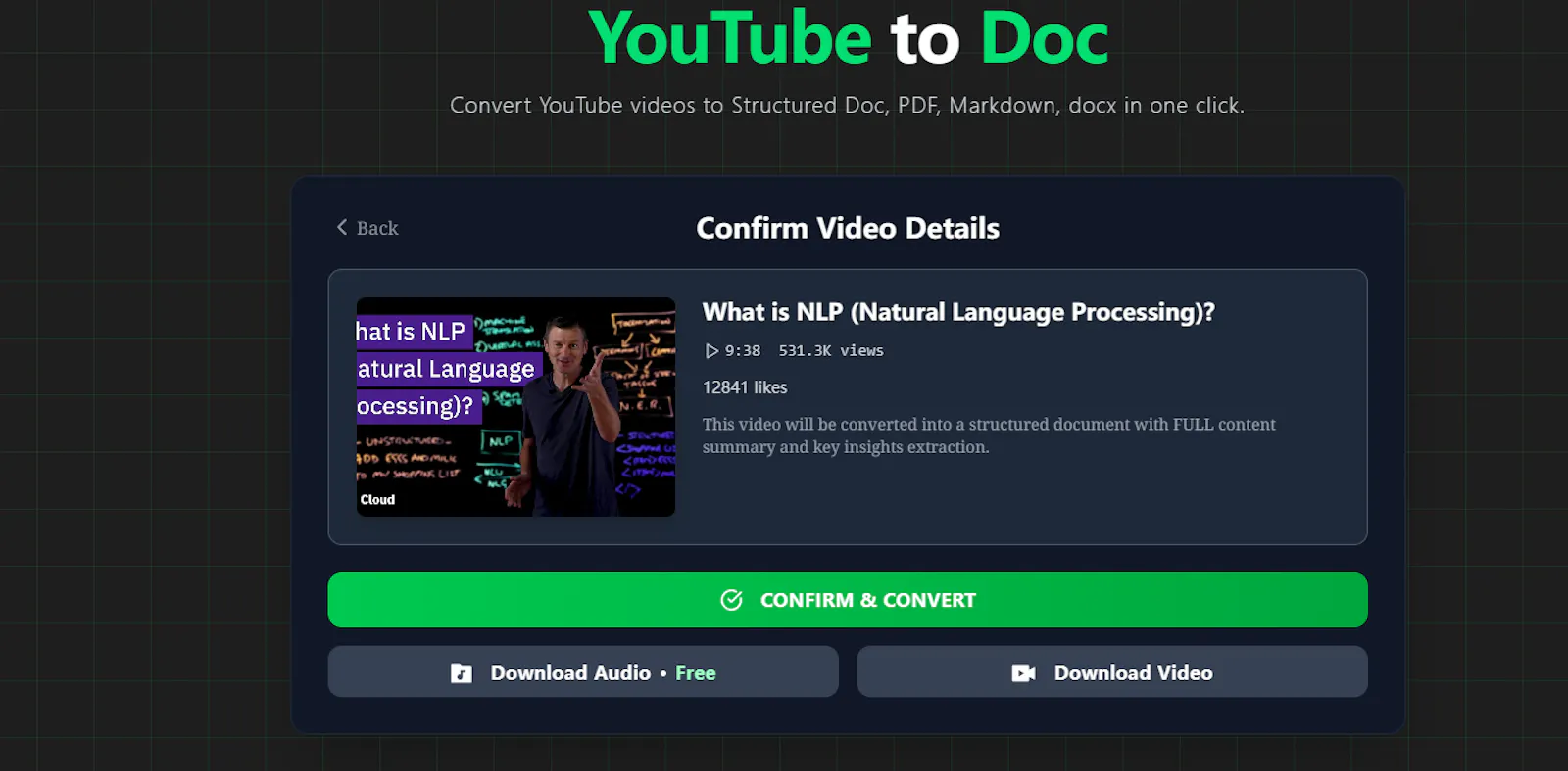 Y2Doc screenshot 1