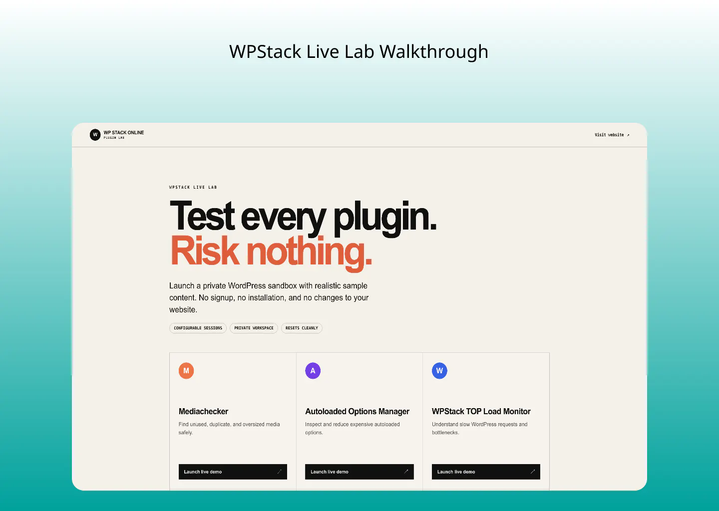 Mediachecker - Wordpress Plugin gallery image