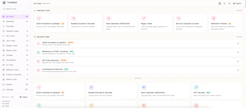 ToolNext screenshot 2