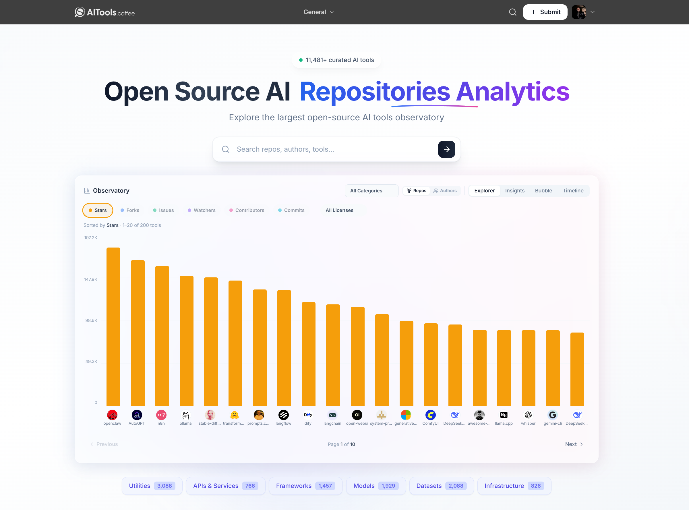 AI Tools - Main product screenshot demonstrating key features and user interface