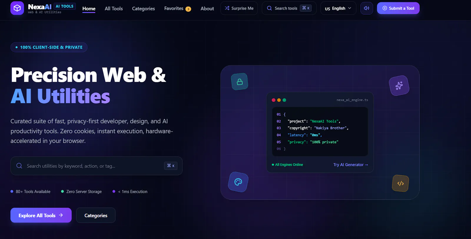 NexaForge Tools screenshot 1