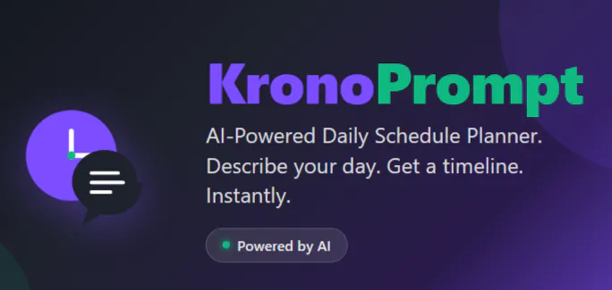 KronoPrompt gallery image