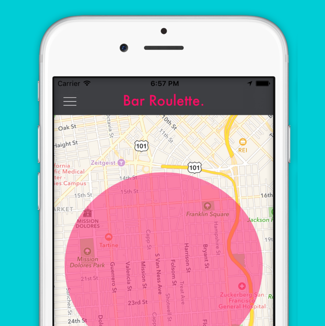 Bar Roulette for iOS logo