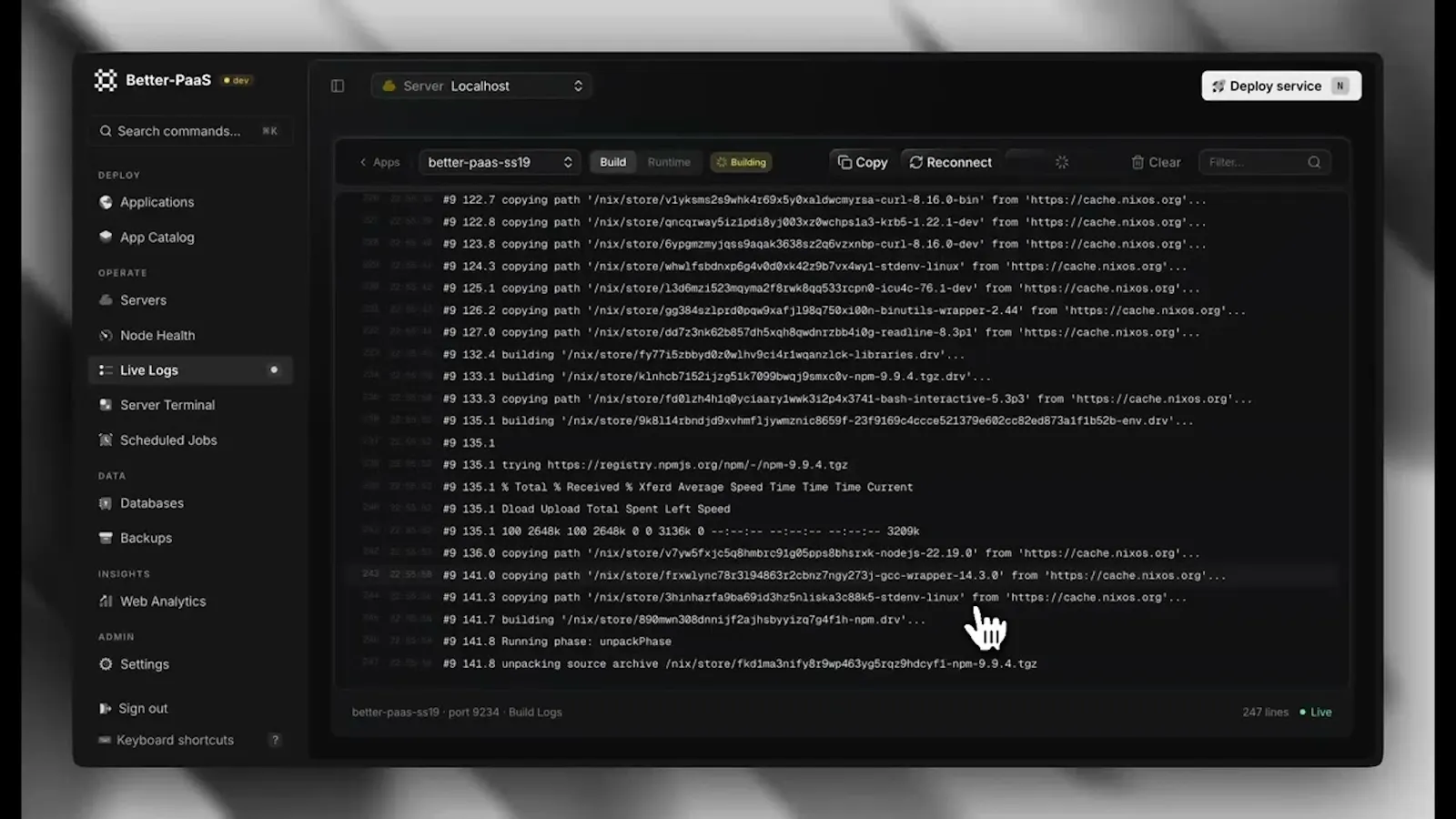 better-paas v1.8.4 screenshot 1 (video preview)
