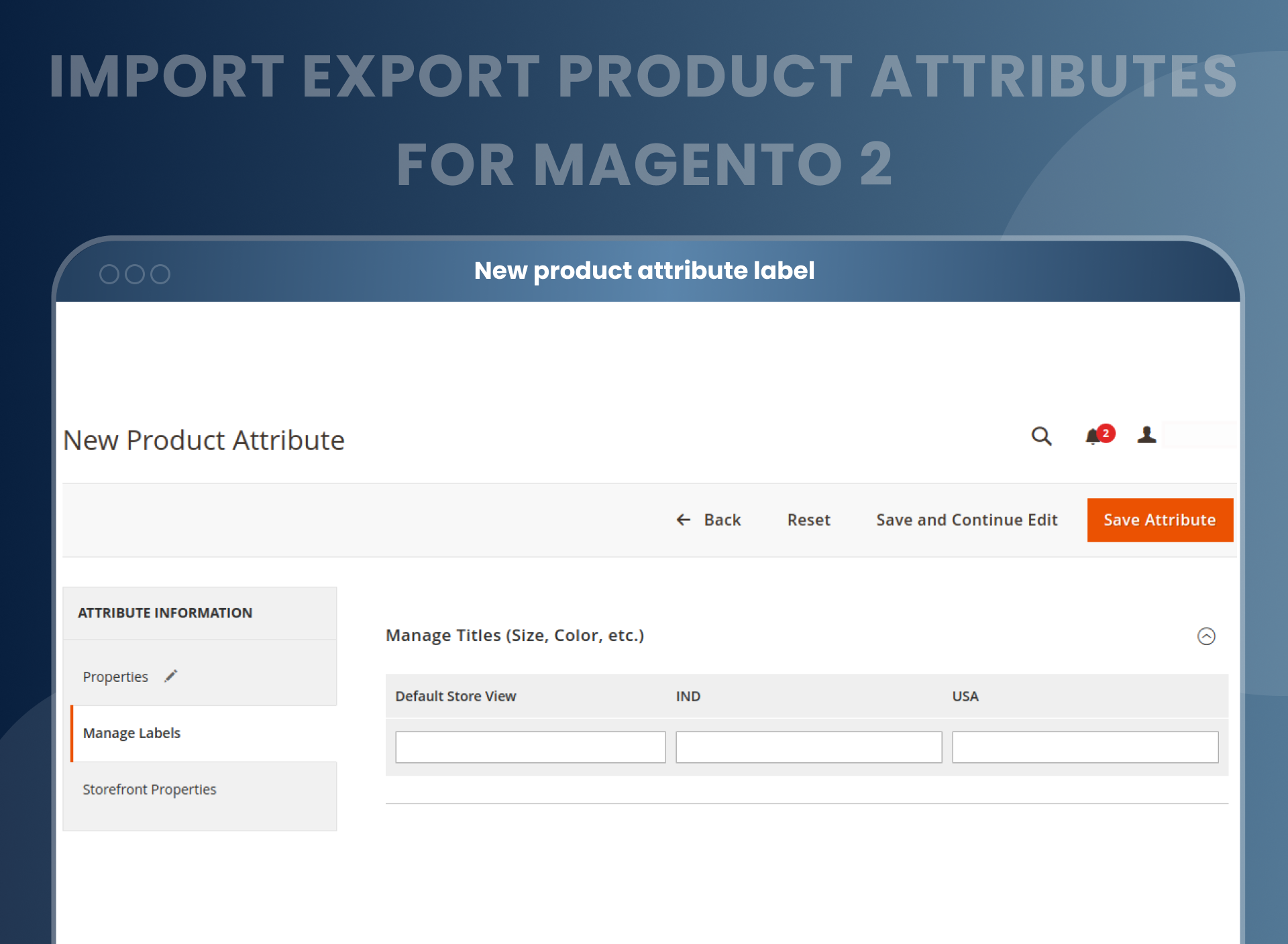 Import Export Product Attributes media 1