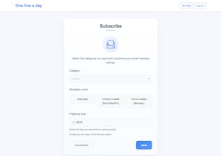 One Line a Day gallery image