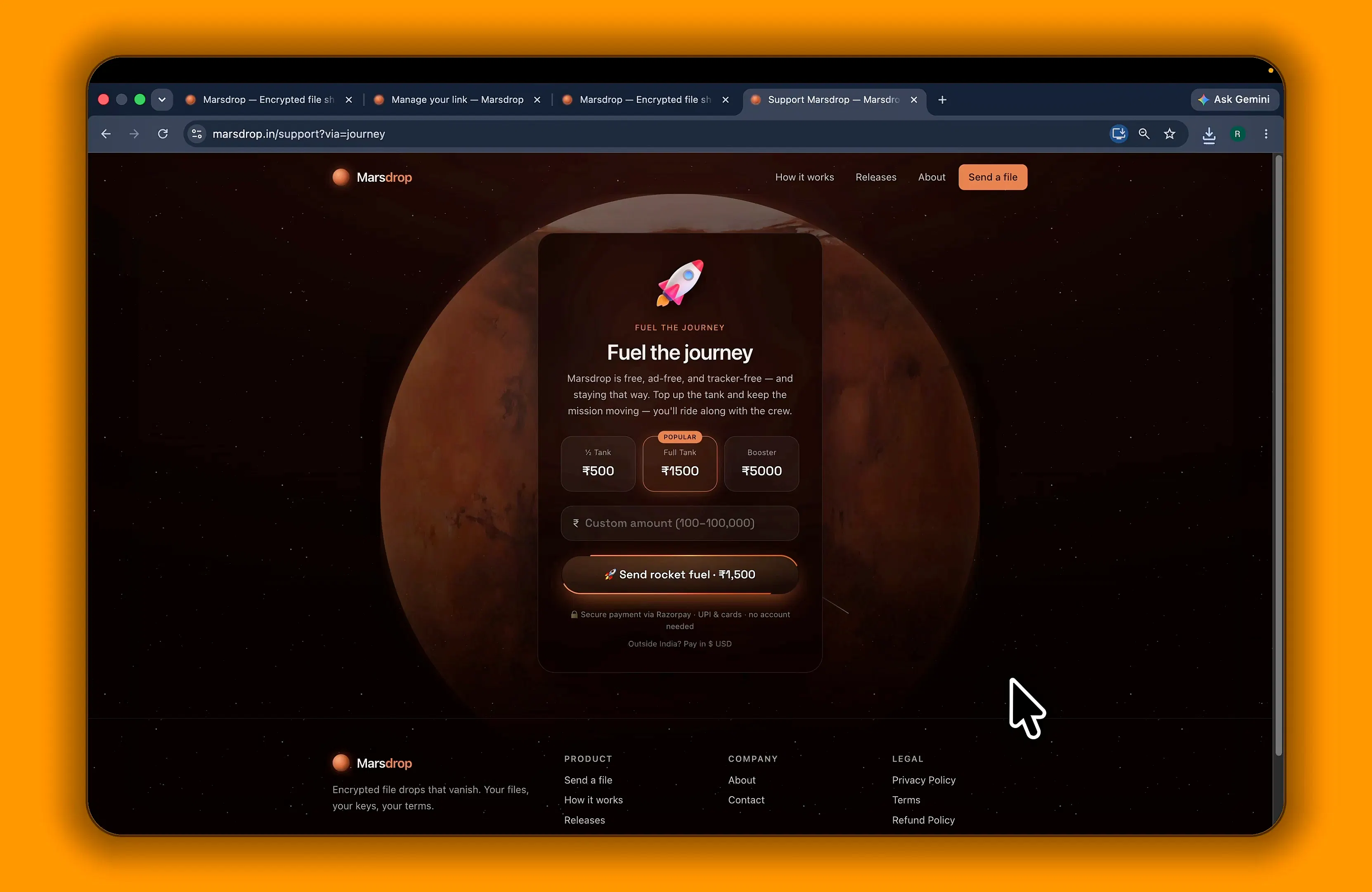 Marsdrop gallery image