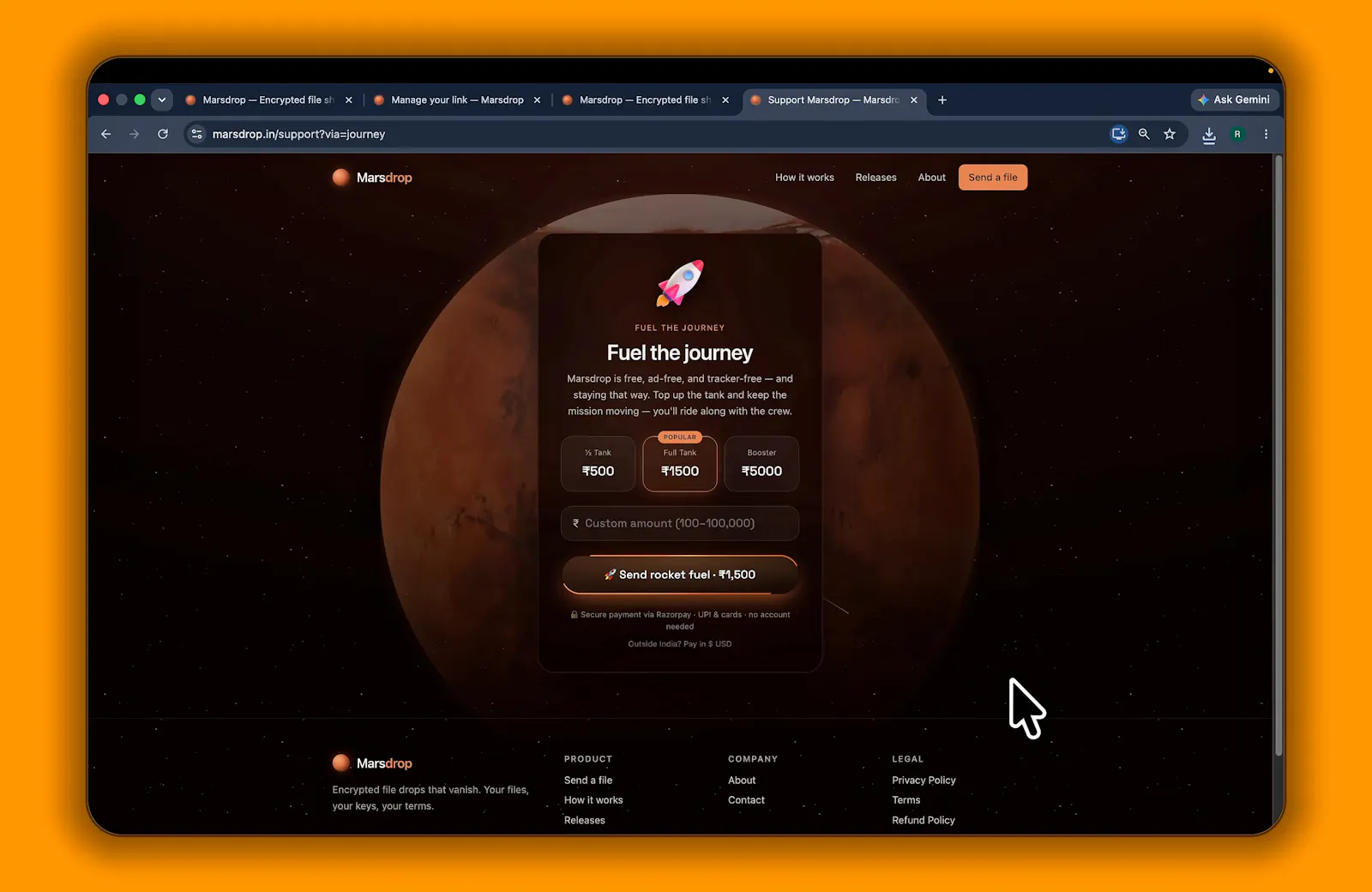 Marsdrop screenshot 5