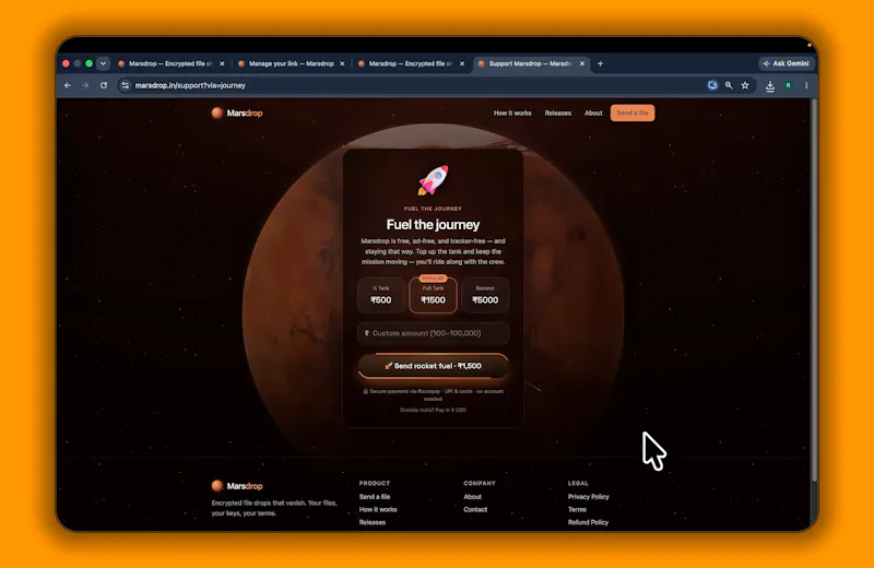 Marsdrop screenshot 5