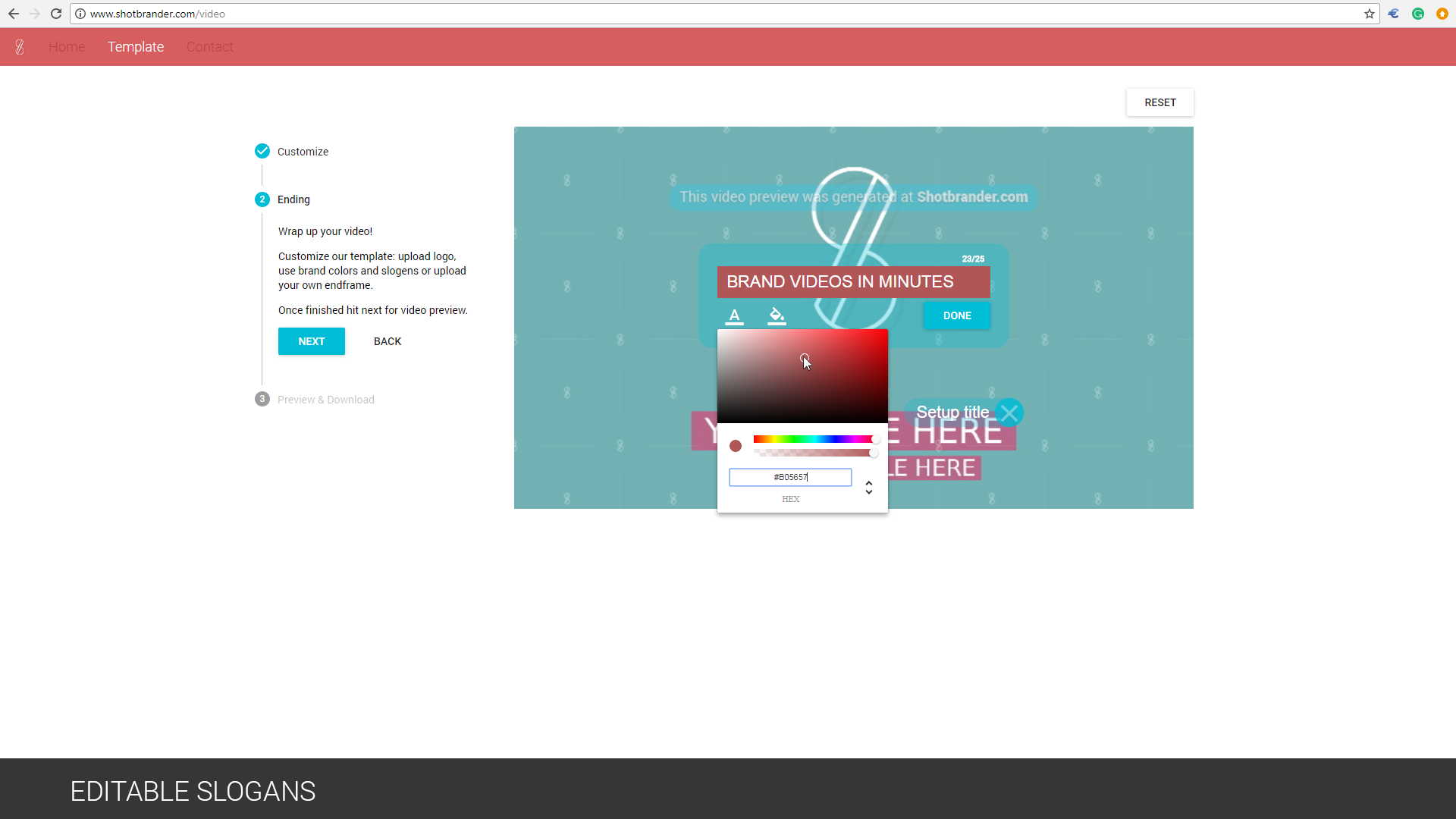 Shotbrander BETA Launch gallery image