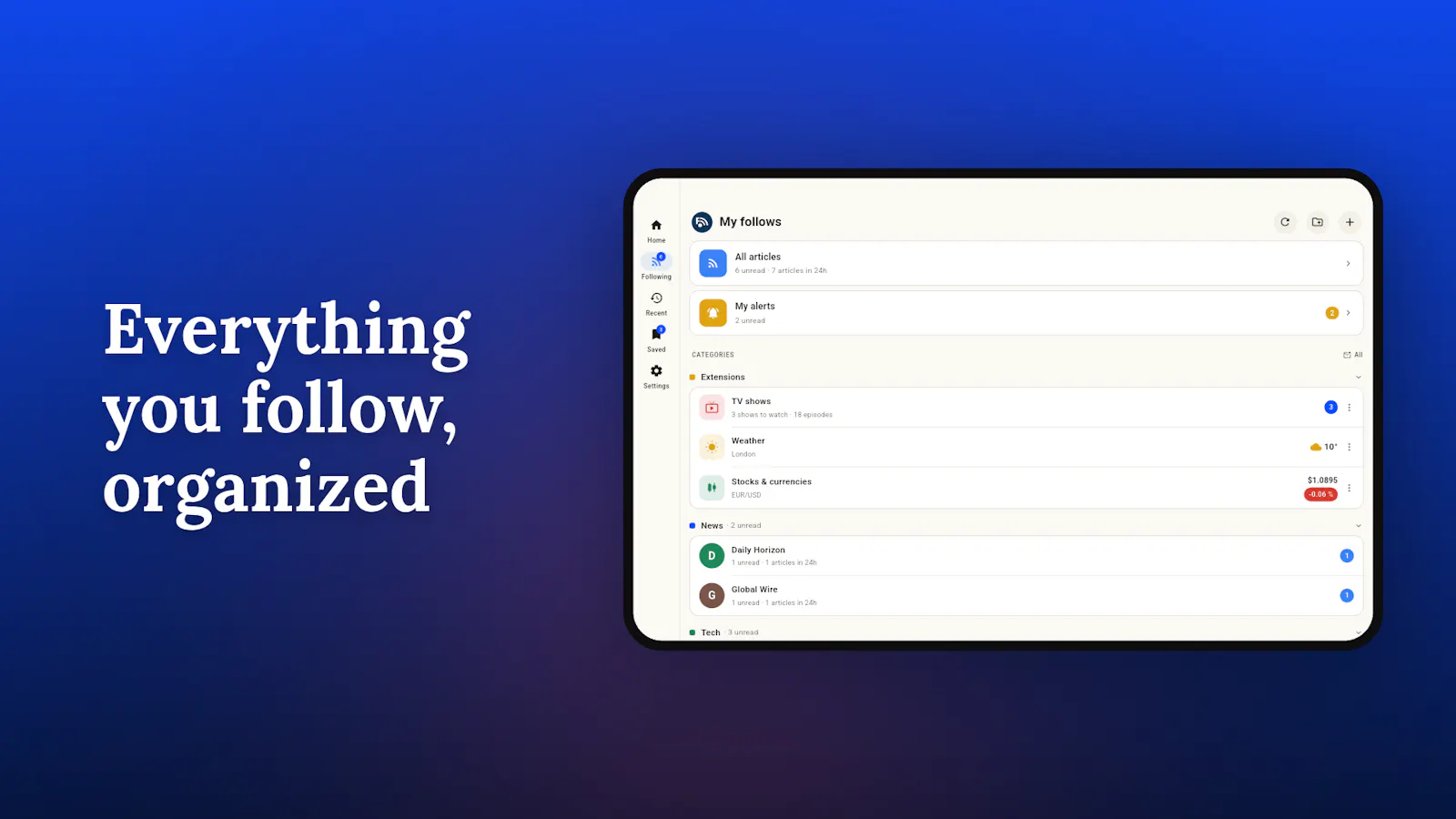 Feedrion screenshot 5