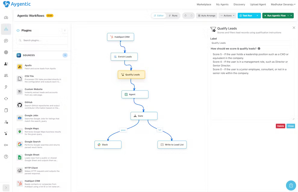 Média Aygentic Ai - CRM - Automatisation intelligente pour les équipes de revenus 2