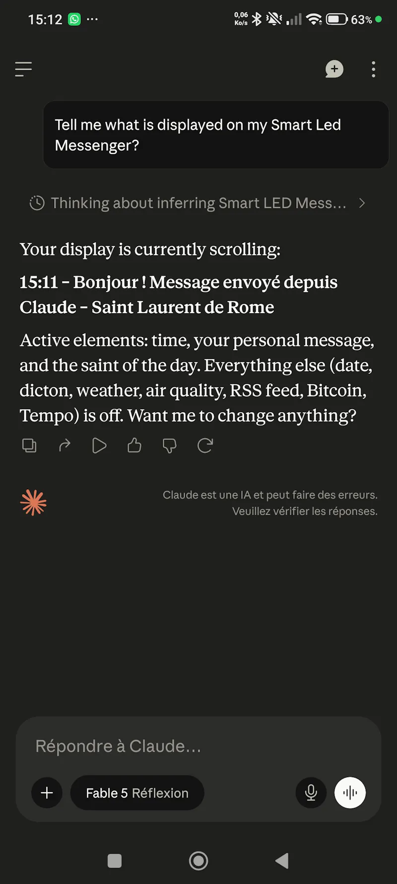 Smart Led Messenger  screenshot 3