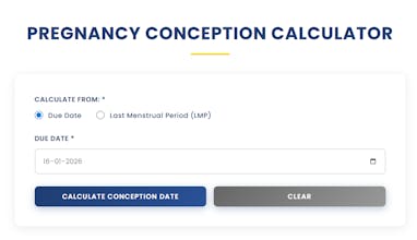 Pregnancy Conception Calculator gallery image
