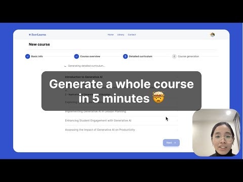 startuptile EverLearns Studio-Turn anything into a course in 5 minutes