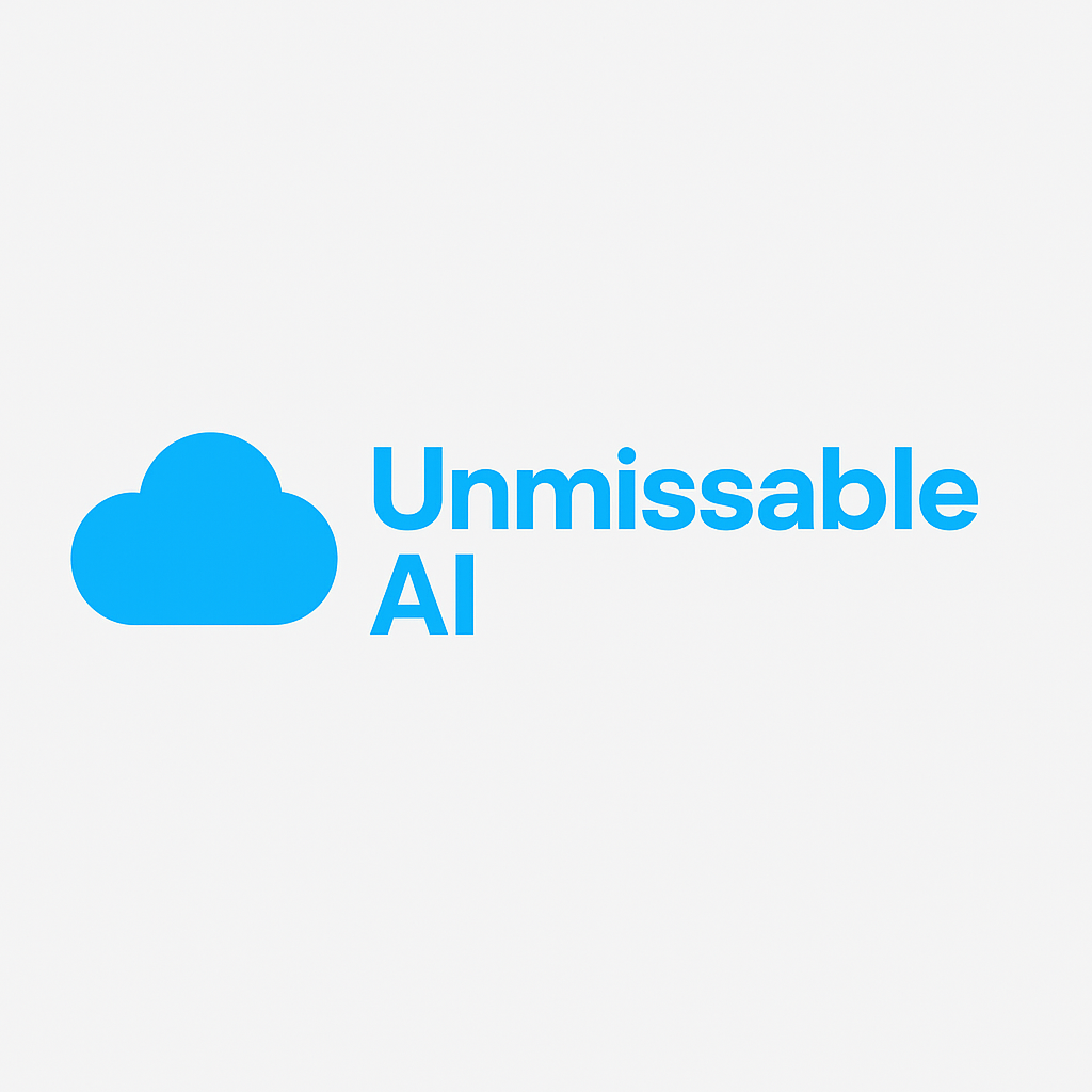 Unmissable AI logo