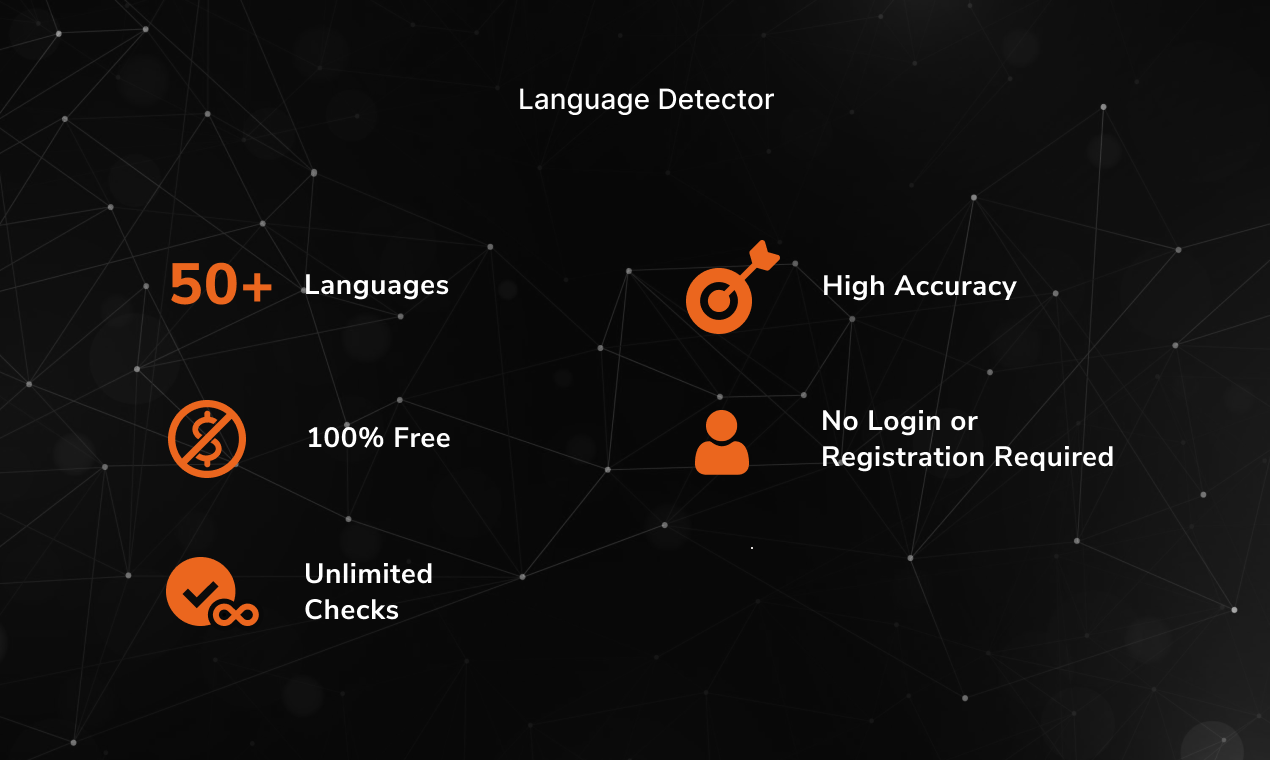 Média Détecteur de langage gratuit - Détecter n'importe quelle langue en copier simplement en collant le texte 3