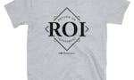 ROI (return on investment) T-shirt image