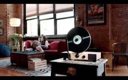 Floating Record™ Vertical Turntable media 1