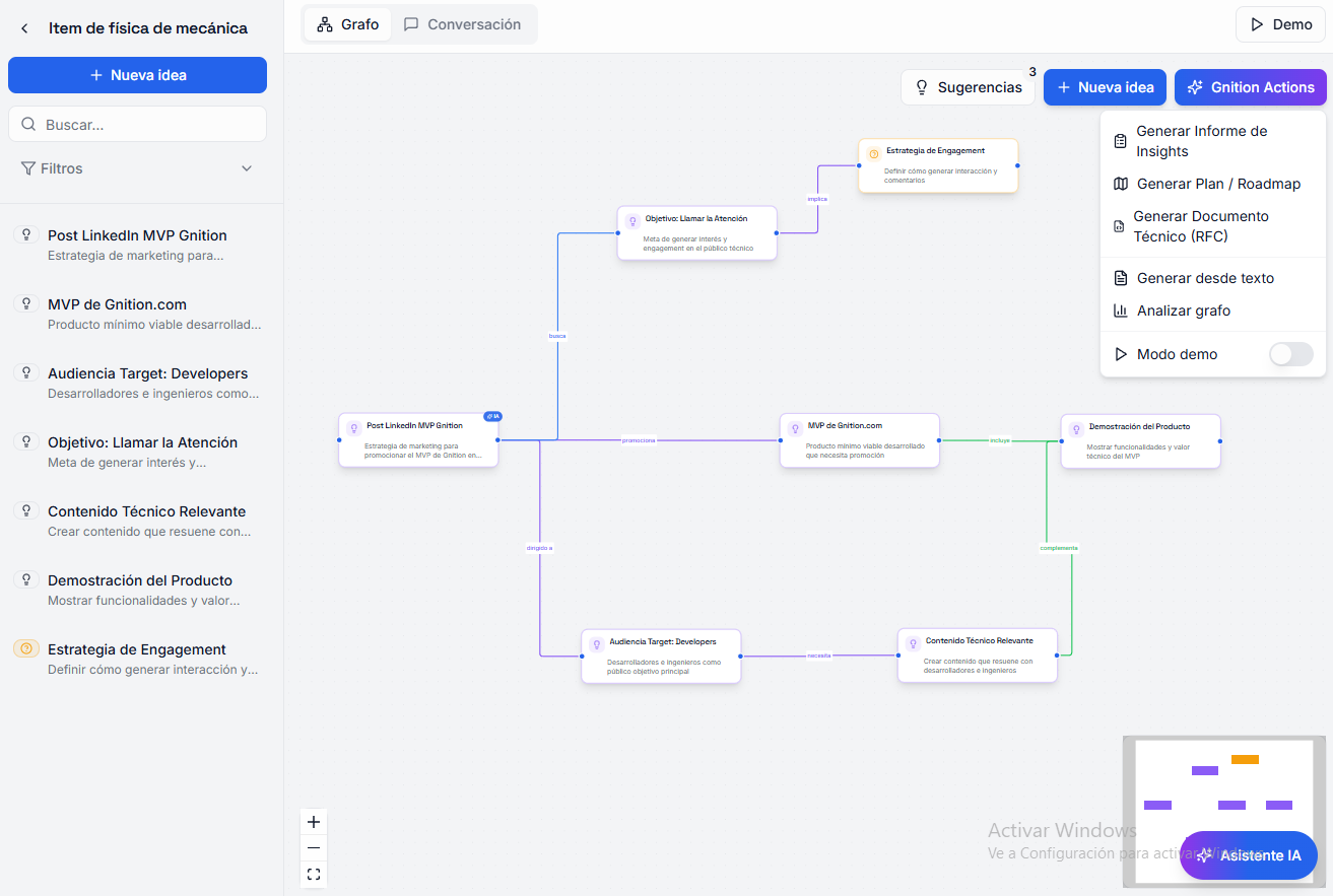 Gnition - Screenshot 2 showing product features and functionality