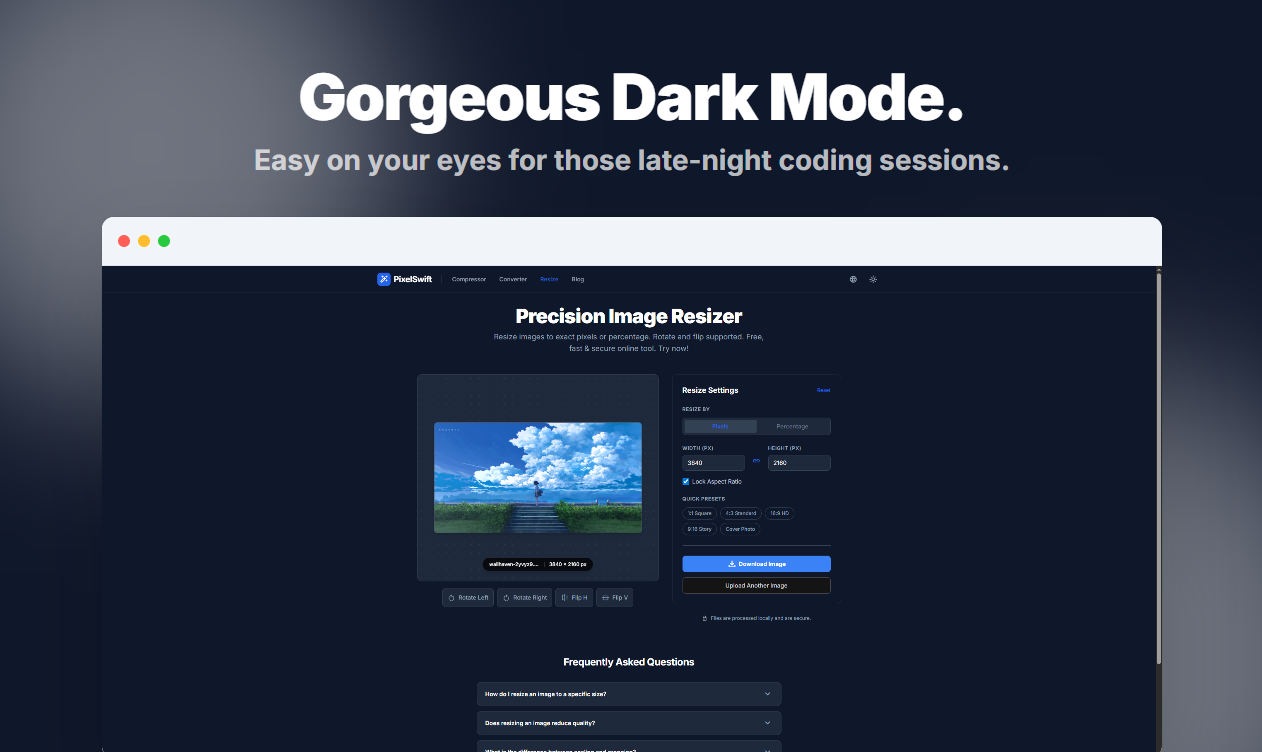 PixelSwift gallery image