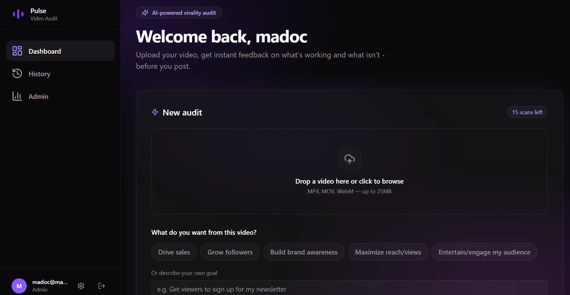 Pulse - Check Your Content's Potential screenshot 1