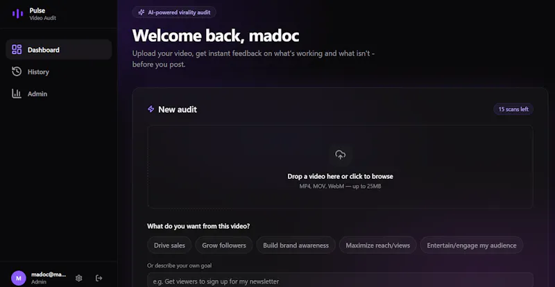 Pulse - Check Your Content's Potential screenshot 1