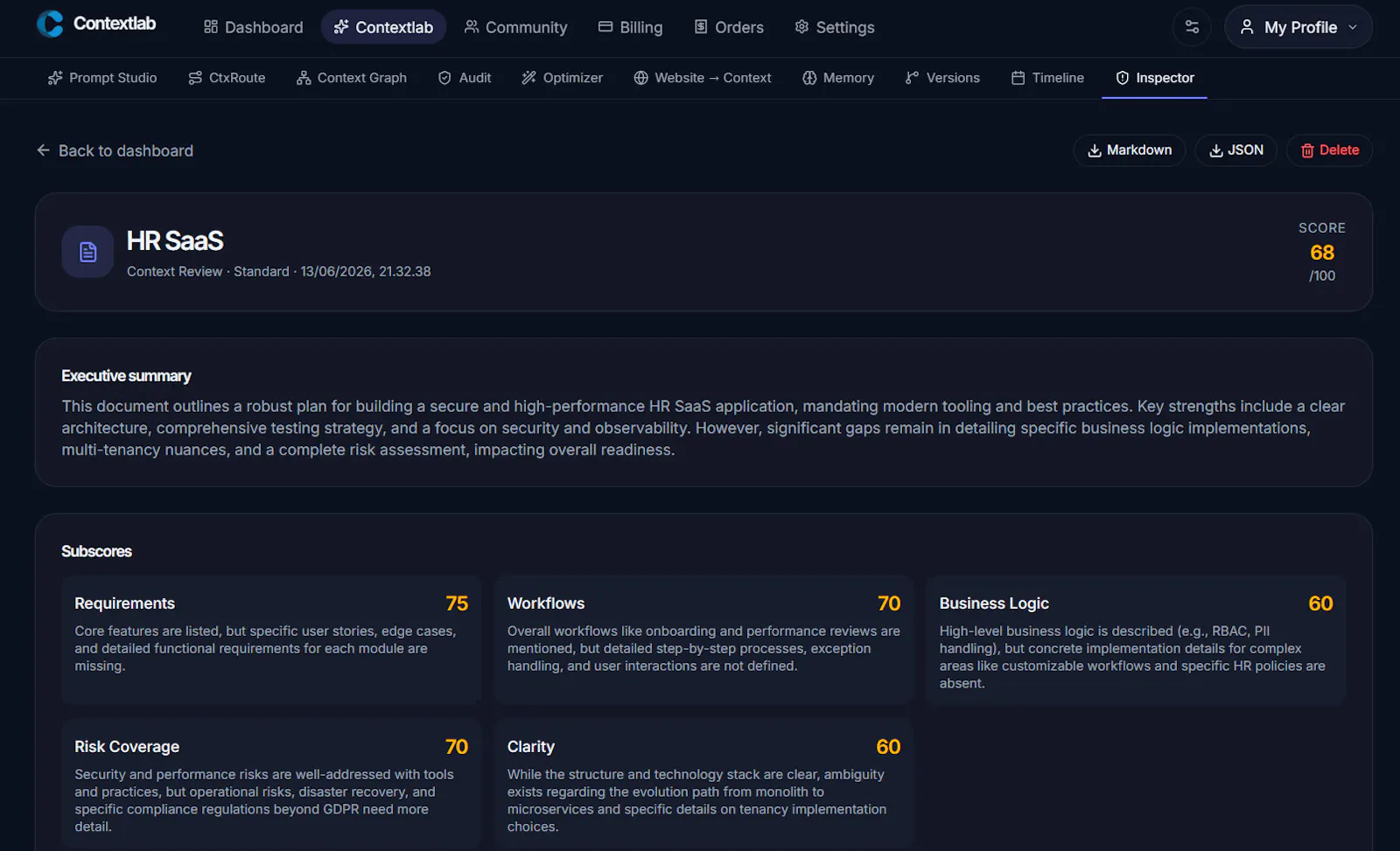 Contextlab screenshot 7