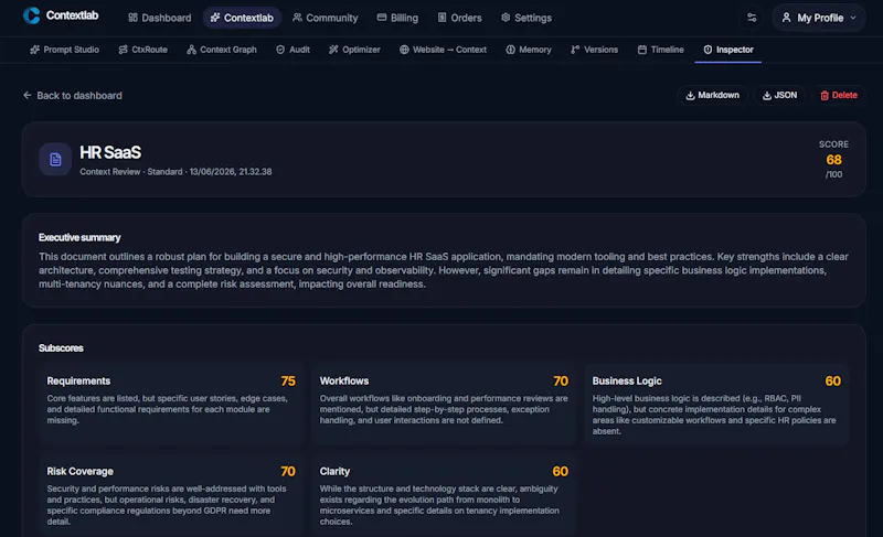 Contextlab screenshot 7