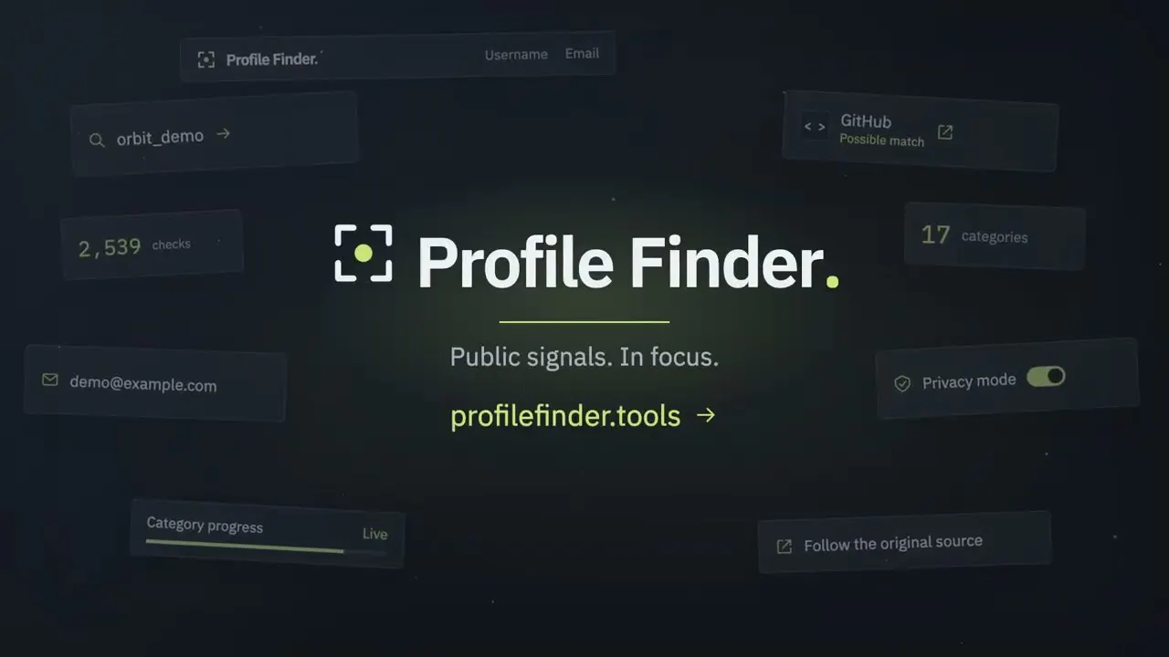 Profile Finder gallery image
