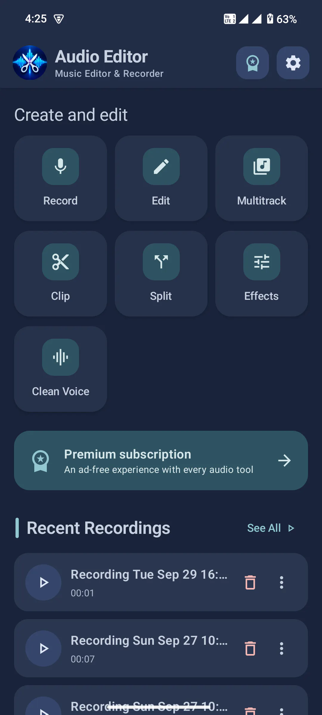 Audio Editor & Recorder gallery image