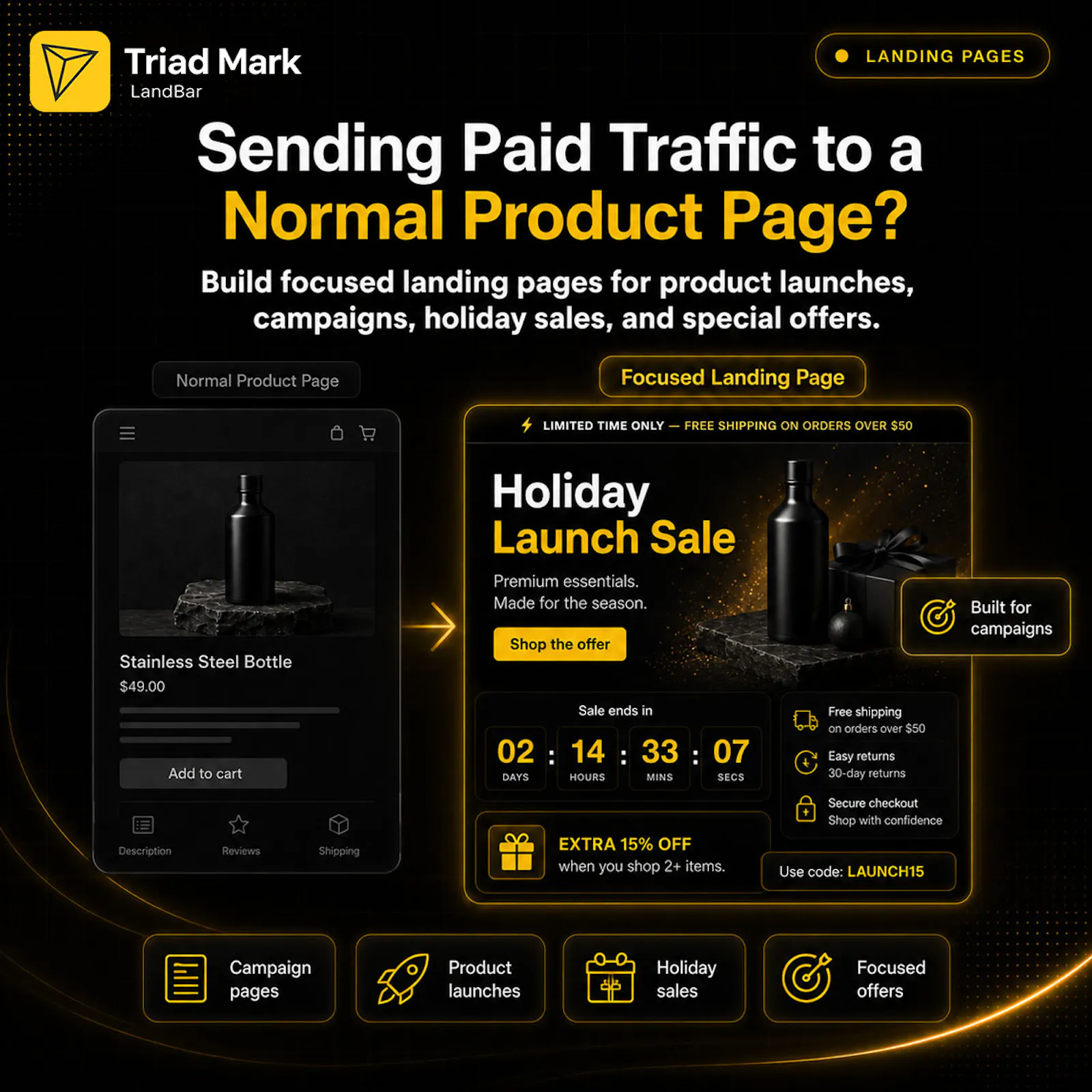 TM LandBar ‑ Pages & Banners screenshot 4
