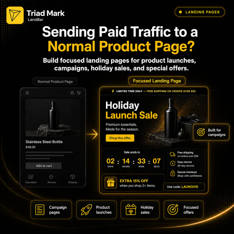 TM LandBar ‑ Pages & Banners screenshot 4