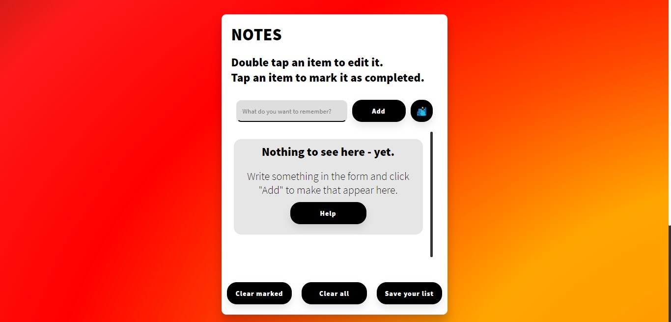 Notes. gallery image