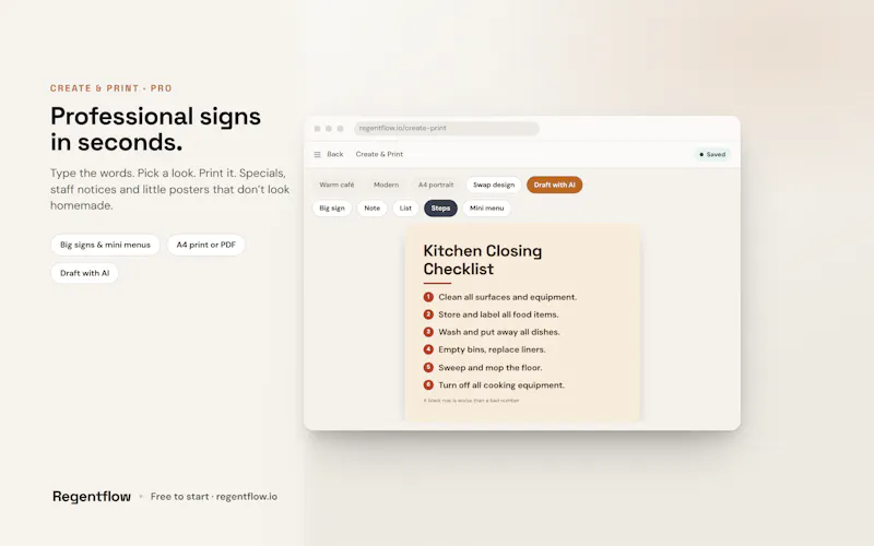 Regentflow screenshot 8