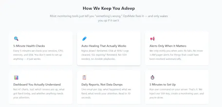 OpsMate — Auto gallery image
