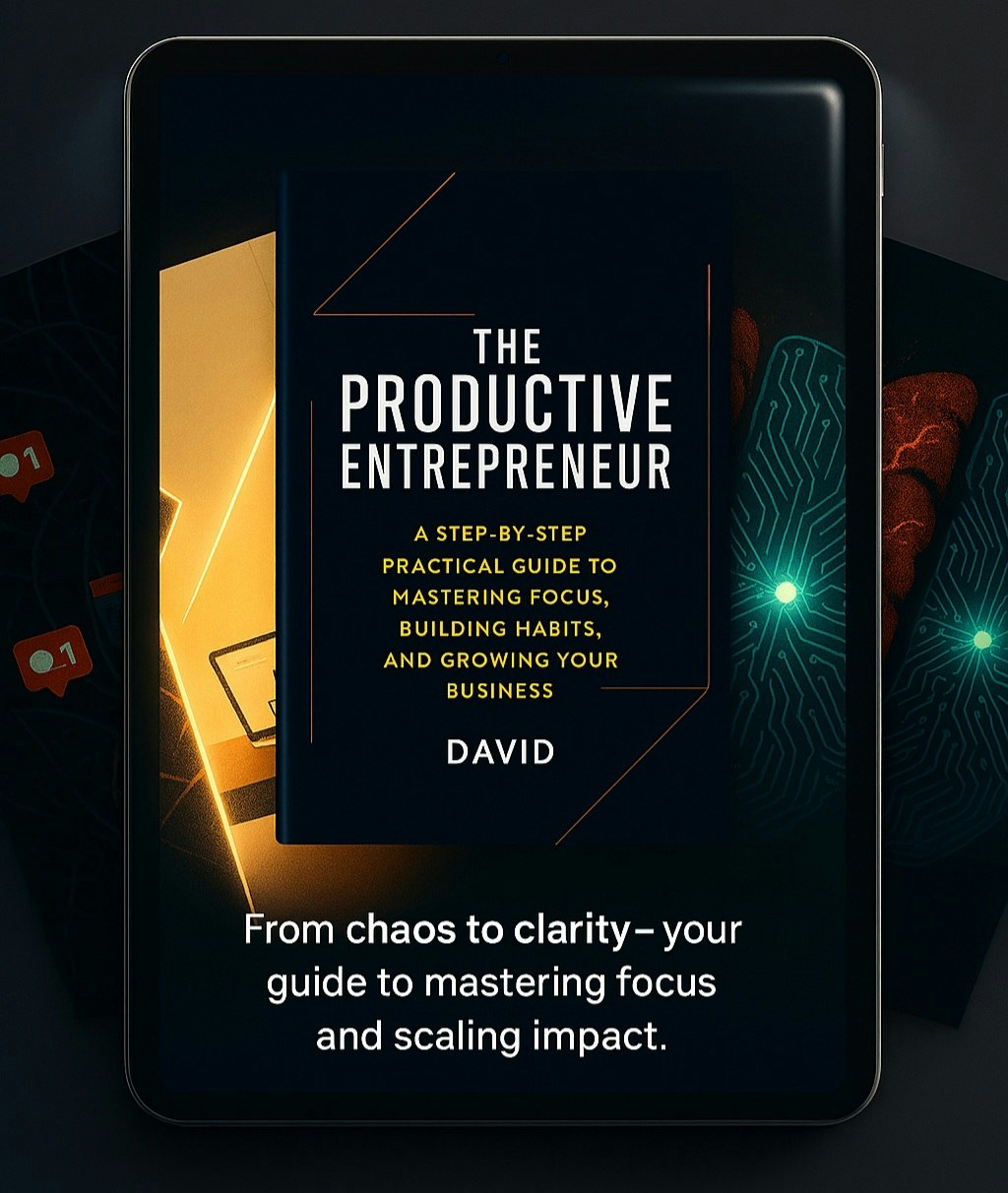Mídia 3 de O empreendedor produtivo - Guia com base científica para dominar o foco e a produtividade.