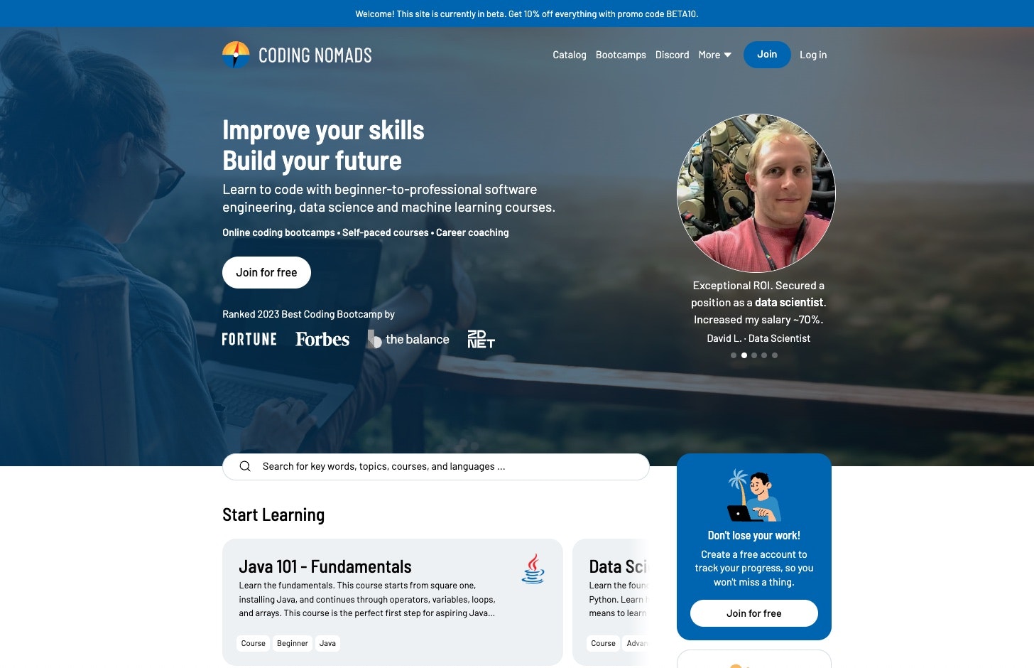 CodingNomads gallery image