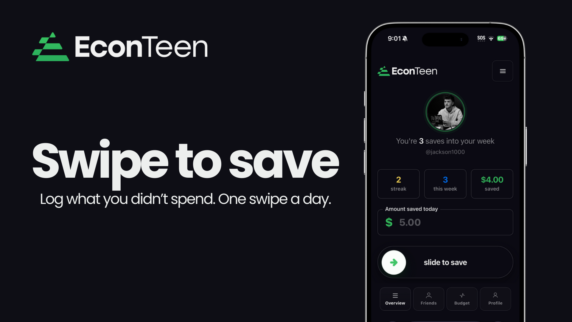 EconTeen - Main product screenshot demonstrating key features and user interface