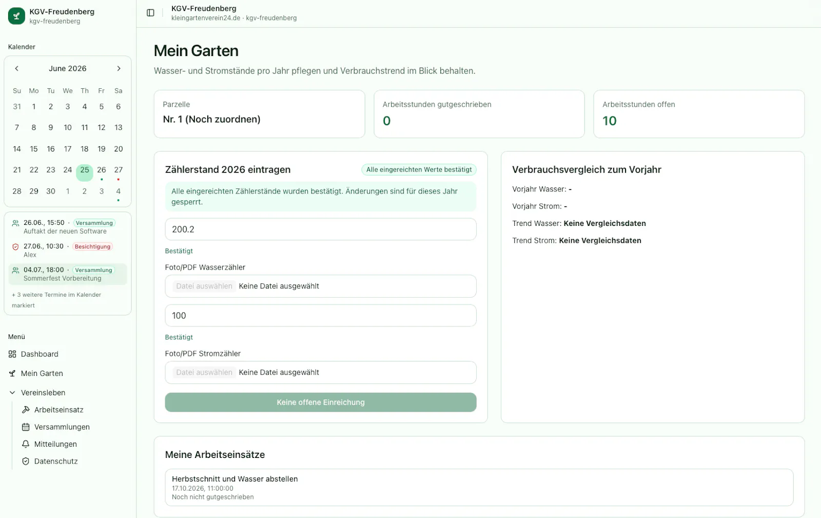 Kleingartenverein24 screenshot 2