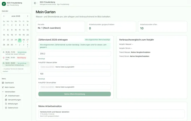 Kleingartenverein24 screenshot 2
