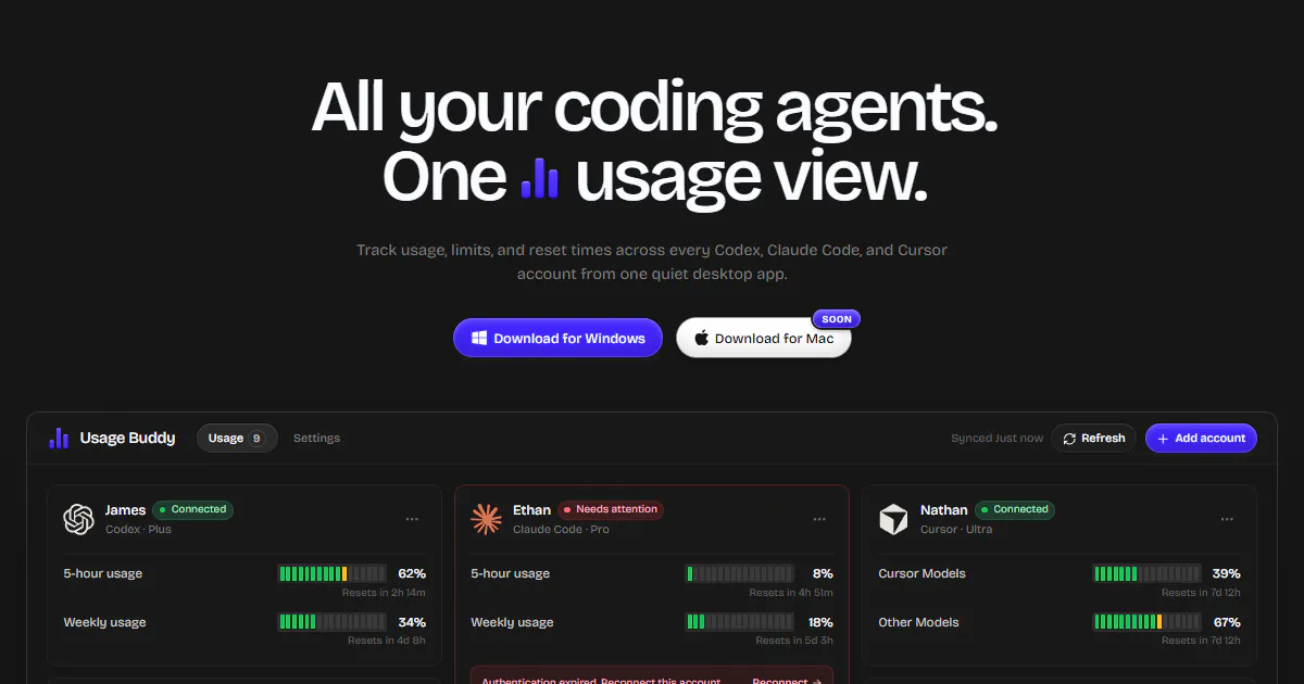 Usage Buddy gallery image