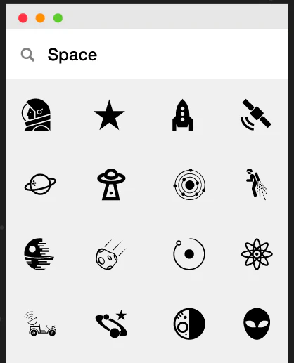 The Noun Project for Mac