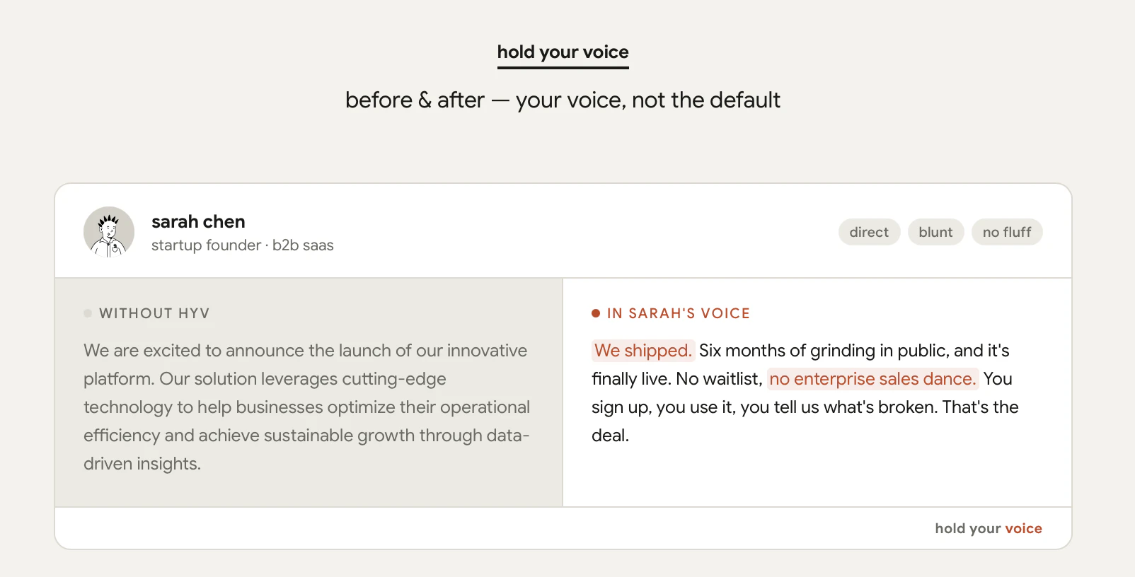 hold your voice screenshot 2