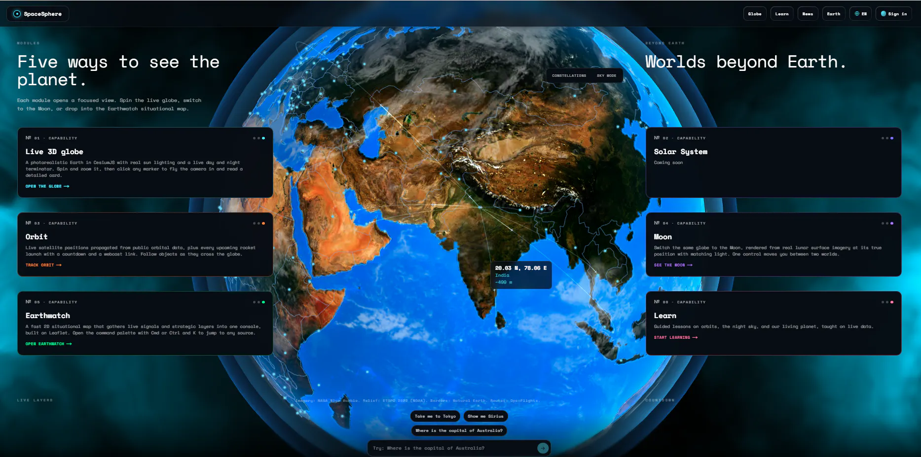 SpaceSphere gallery image